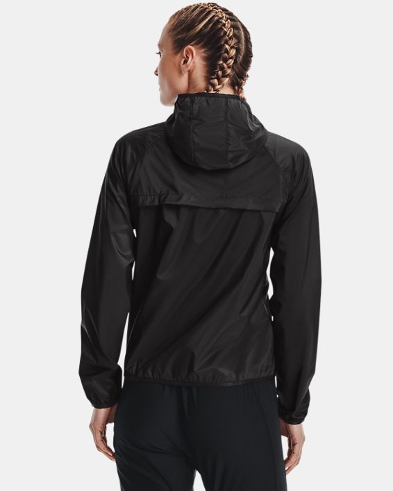 Women's UA Qualifier Storm Packable Jacket, Gray, pdpMainDesktop image number 1
